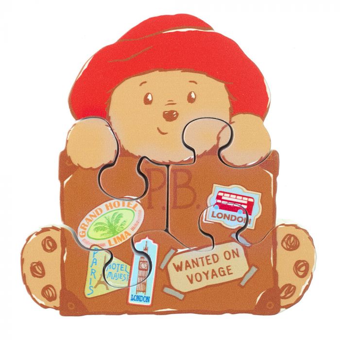 Paddington Wooden Puzzle With Suitcase