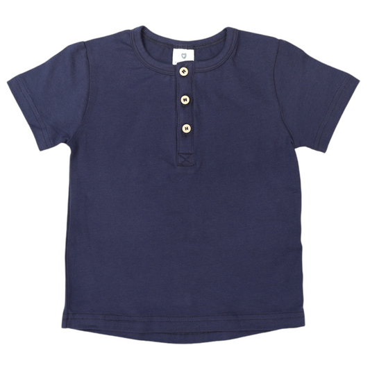 Henley Tee Navy