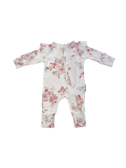 Flutter & Bloom Zippy Romper