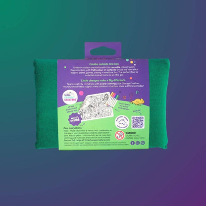 WILD! Pocket Reusable Colouring Mat
