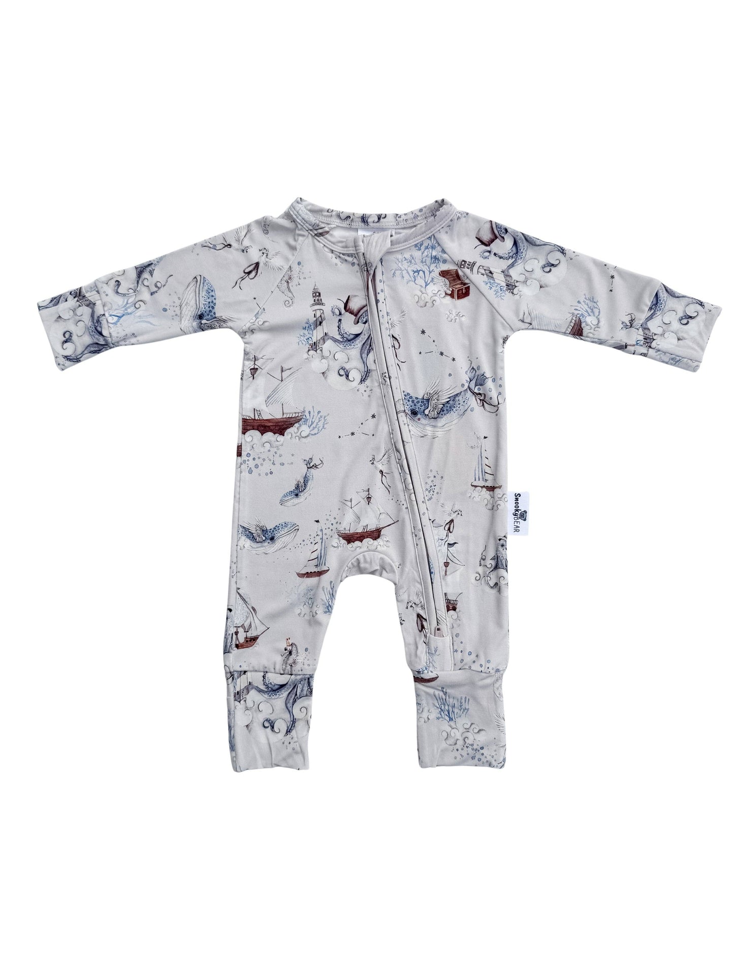 Artic Ocean Zippy Romper