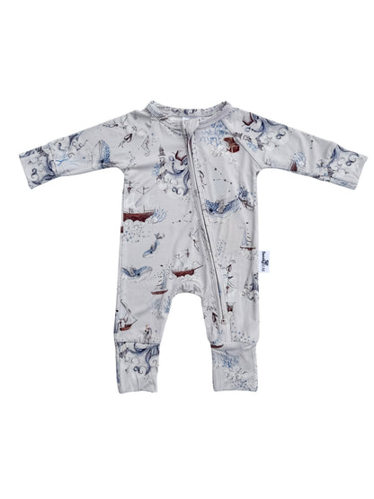 Artic Ocean Zippy Romper