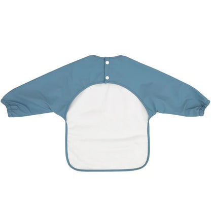 Recycled Long Sleeve Bib Two Tone Blue