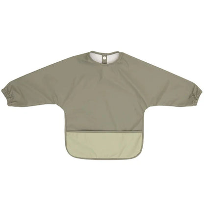 Recycled Long Sleeve Bib Two Tone Sage