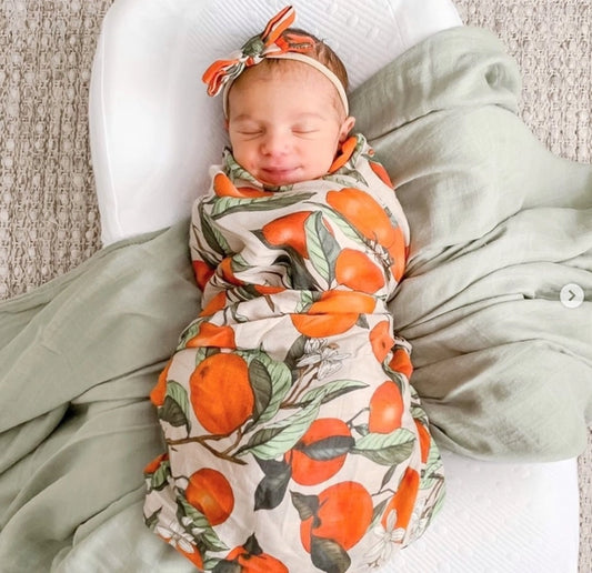 Clementine Bamboo Muslin Wrap