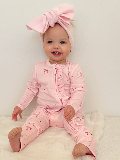 Candy Christmas Bamboo/Organic Cotton Growsuit