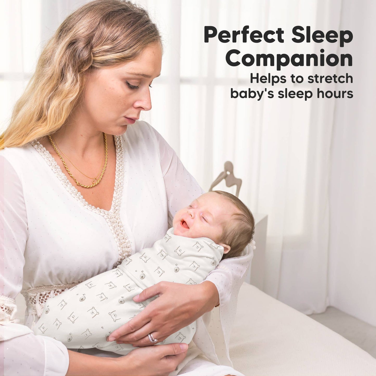 3pk Soothe Zippy Baby Swaddles 0-6 Months,Newborn Sleep Sack