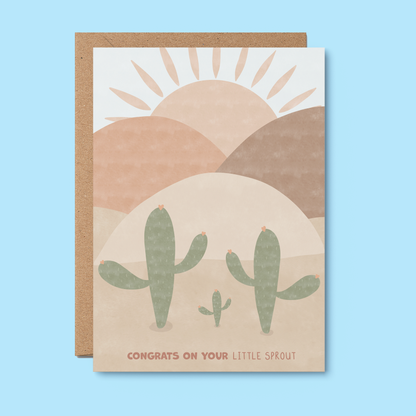 Little Sprout Greeting Card
