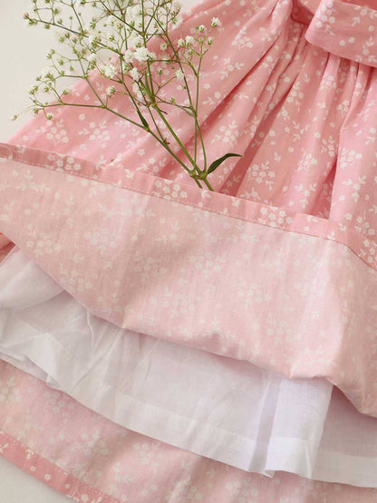 Alice Blossom Pink Two-way Dress 100% Cotton