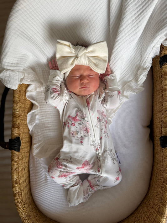 Flutter & Bloom Zippy Romper
