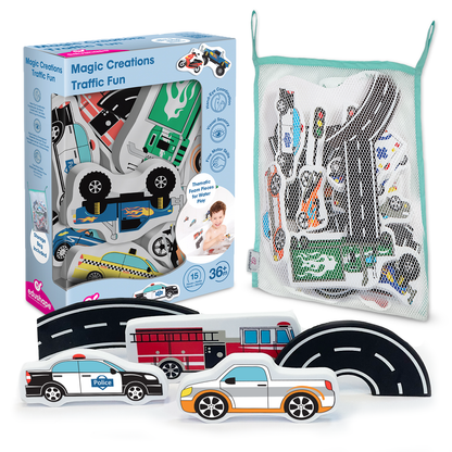 Tub Fun Traffic Fun - Bath Toy