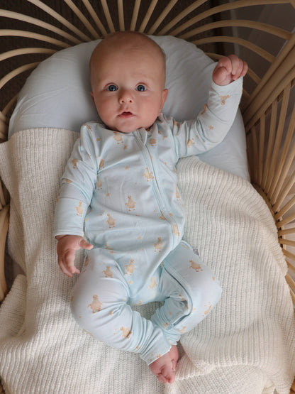 Little Duck Bamboo/Organic Cotton Growsuit