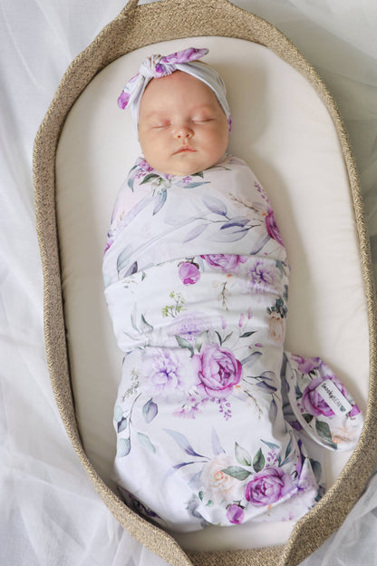 Twilight Rose Organic Jersey Wrap