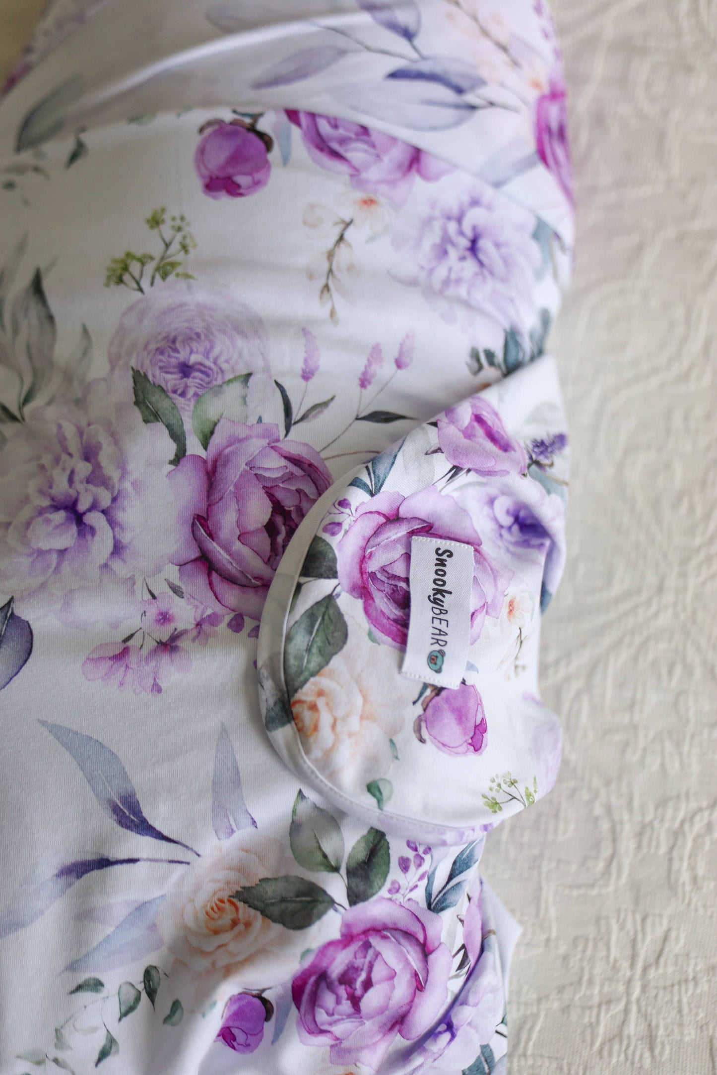 Twilight Rose Organic Jersey Wrap