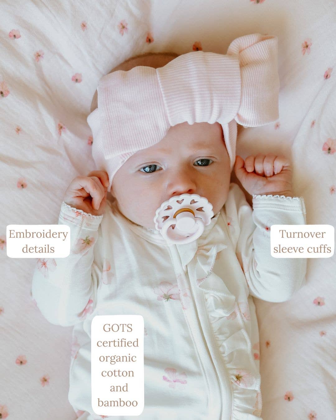 Camellia Cottage Bamboo/Organic Cotton Growsuit