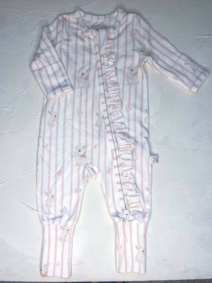 Bunny Love Bamboo/Organic Cotton Growsuit