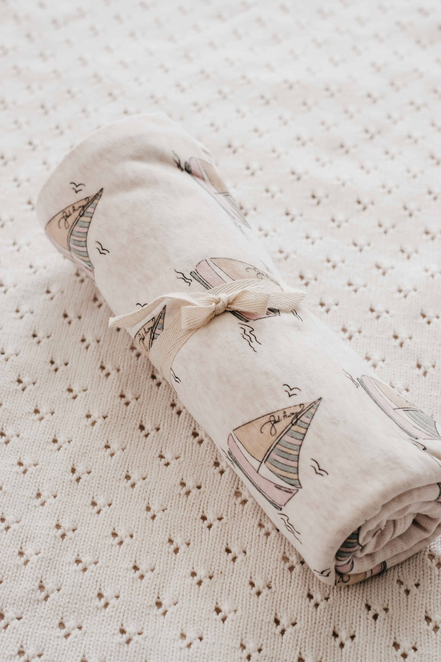 Jersey Swaddle: Sail Away