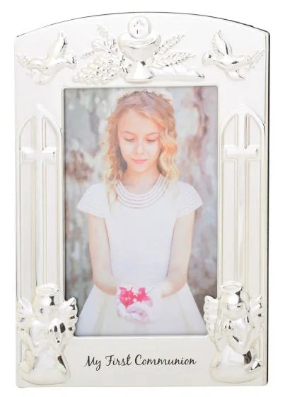 My First Communion Frame Silver 4 x 6