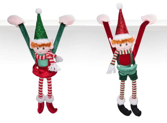 Sparkle Hanging Elves