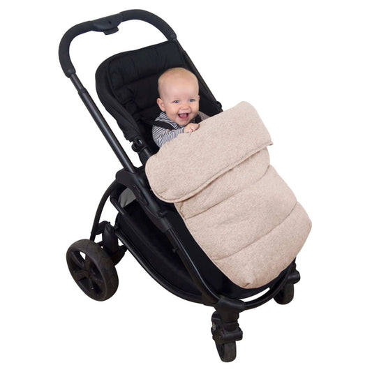 Universal Stay Put Pram Quilt Wheat