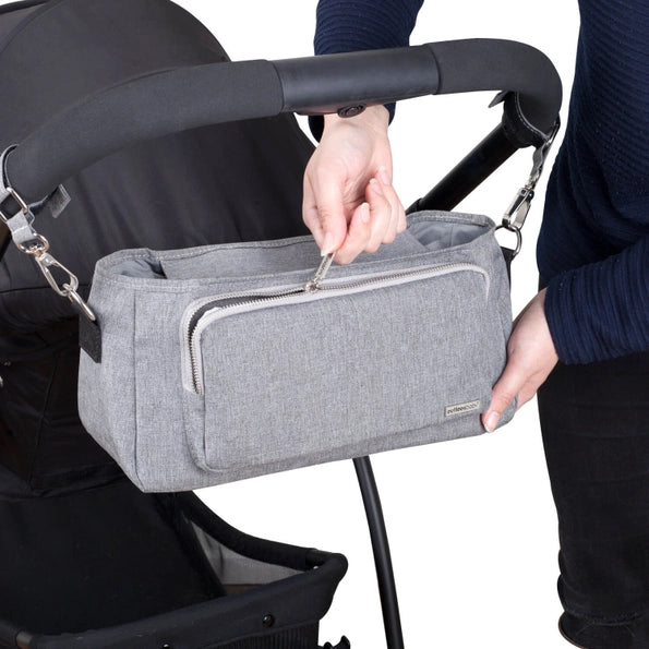 Outlook Baby Pram Caddy Grey