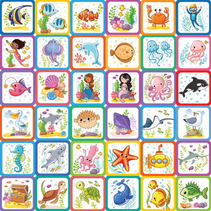 Under The Sea Memory Matching Game