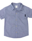 Short Sleeved Shirt Navy