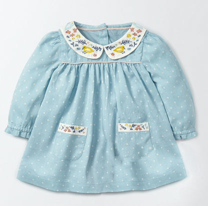 Isla Peter Pan Collar Dress - 6/7 only!