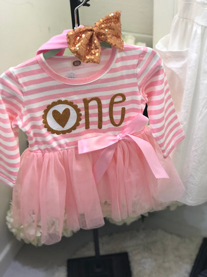 First Birthday Pink Tutu