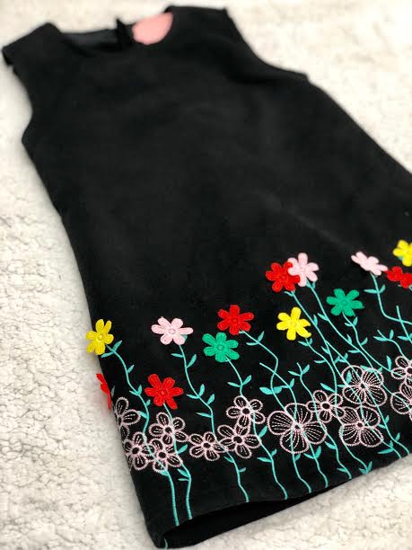 Felt Flower Tunic