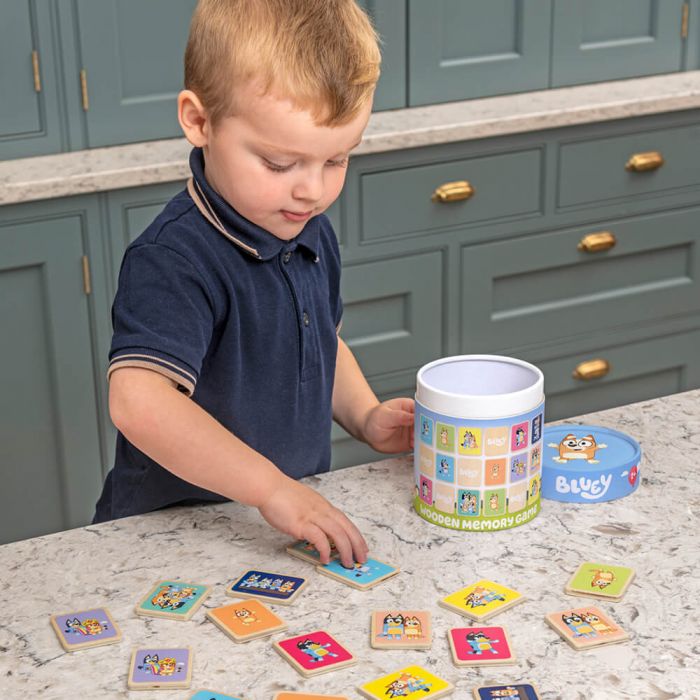 Bluey Wooden Memory Game