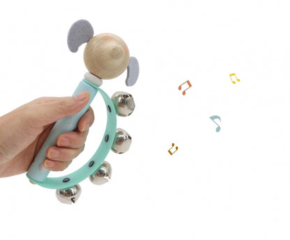 Wooden Baby Hand Bell