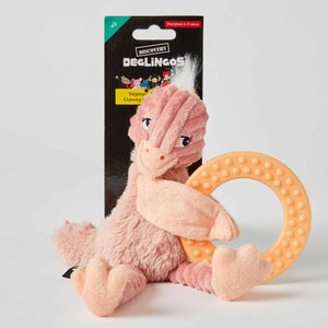 Deglingos Silicone Teething Rings with Toy