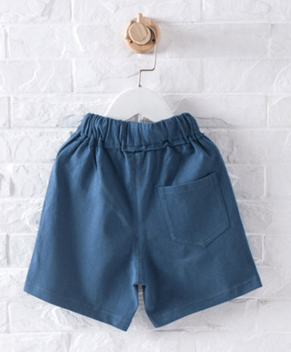 Boys Basic Blue Shorts