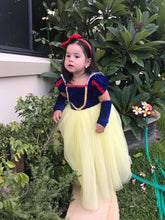 Load image into Gallery viewer, Snow White Royal Blue Princess Dress