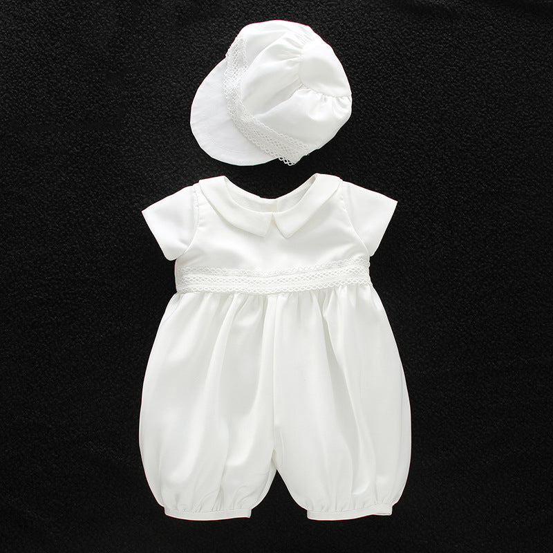 Freddie’s Special Occasion Satin Romper