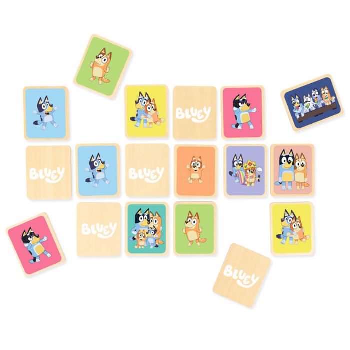 Bluey Wooden Memory Game