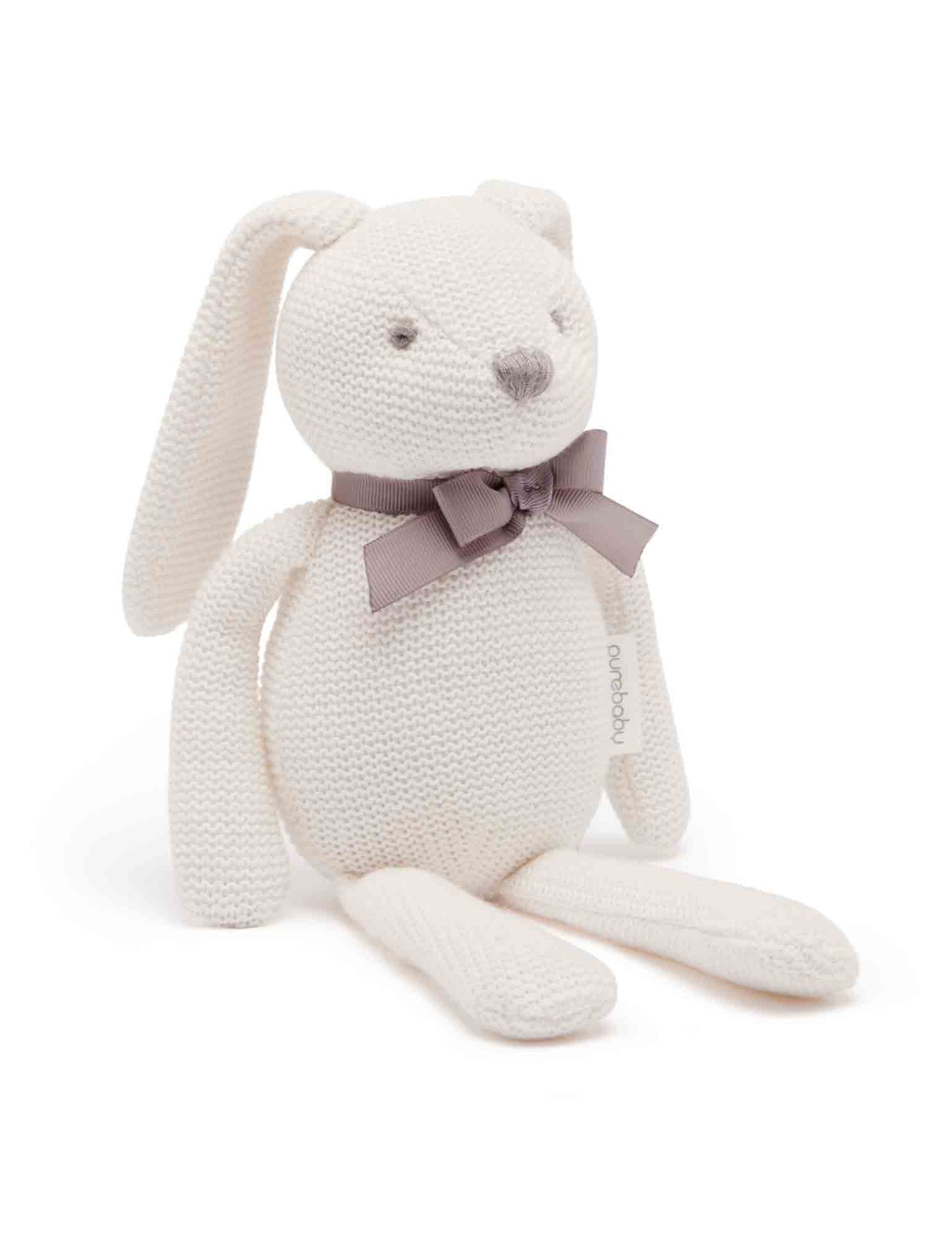 Pure Baby Knitted Bunny Toys