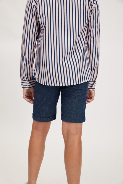 Marcus Chambray Linen Shorts