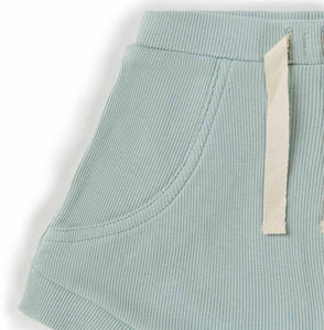 Sage Organic Cotton Shorts