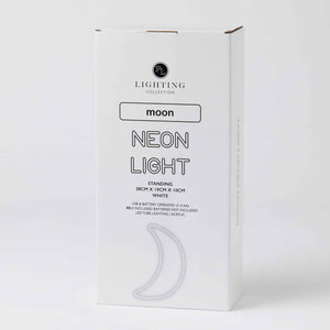 Moon LED Neon Light on Stand