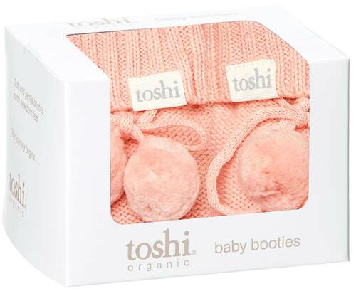 Toshi Organic Baby Booties Lavender 000 only!