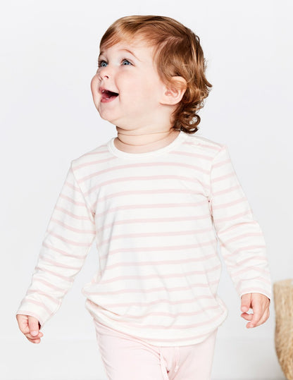 Organic Baby Stripe Long Sleeve Top