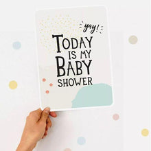 Load image into Gallery viewer, Baby Shower Poster Card