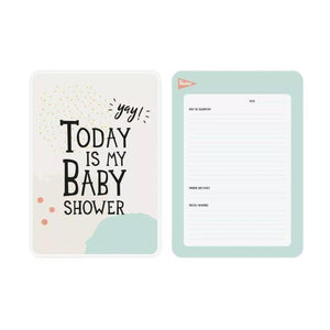 Baby Shower Poster Card