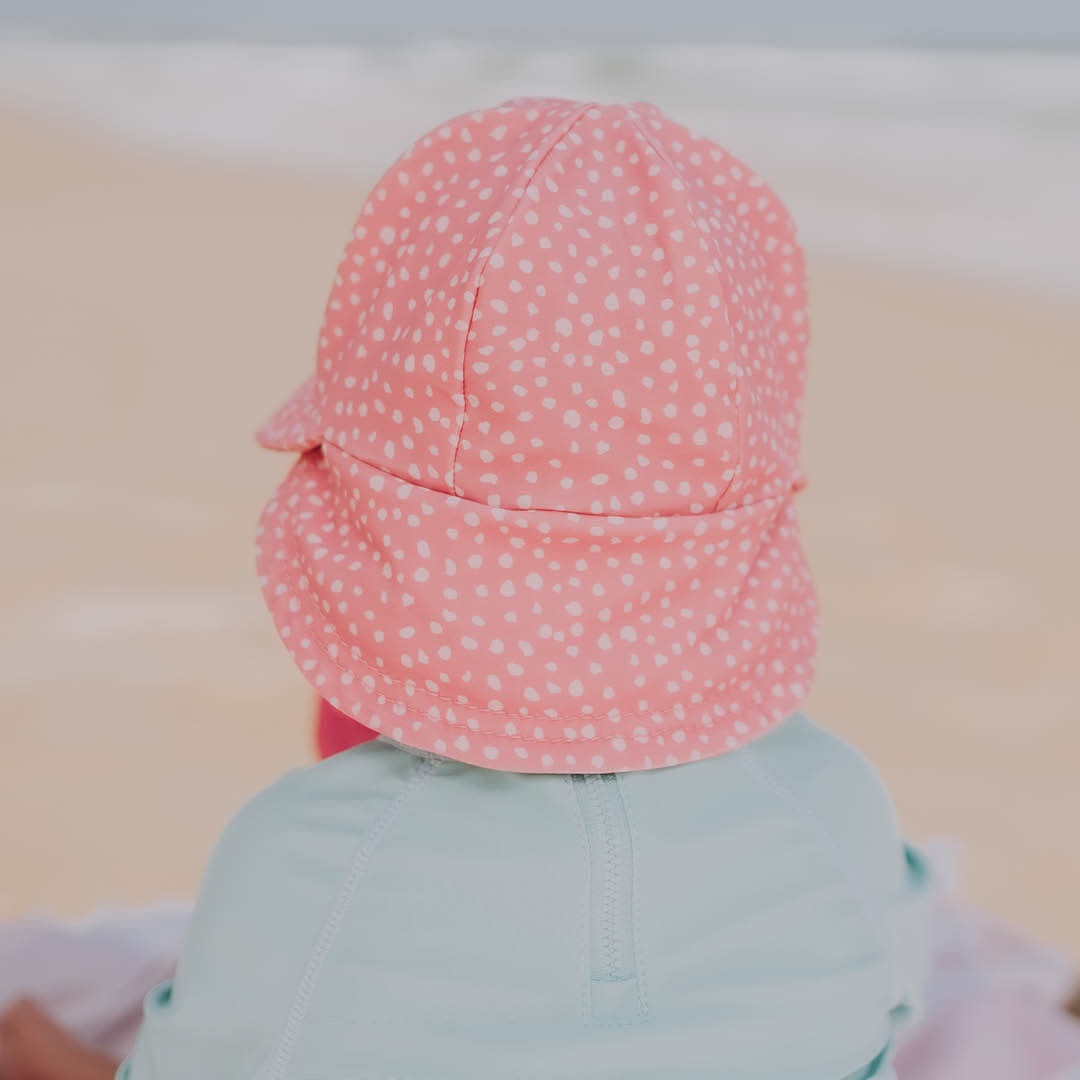 Girls Swim Hats Legionnaire and Bucket Style - Spot