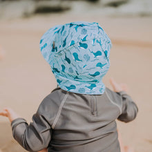 Load image into Gallery viewer, Boys Swim Hat Legionnaire and Bucket Style - Whale