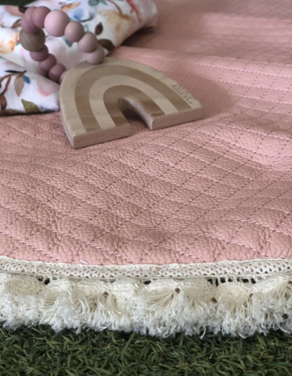 Bella & Ollie Luxe Leather Playmat