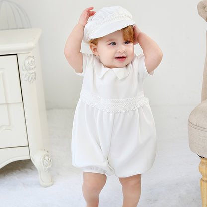 Freddie’s Special Occasion Satin Romper