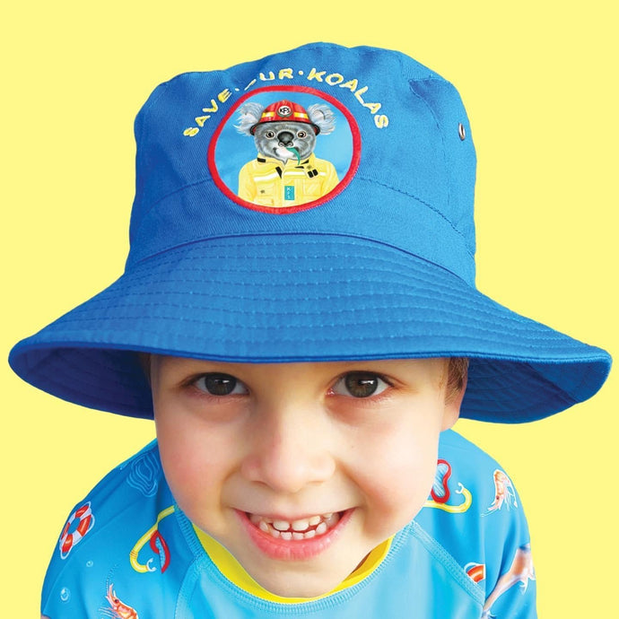 Save The Koalas Blue Bucket Hats only! Rashies sold out!